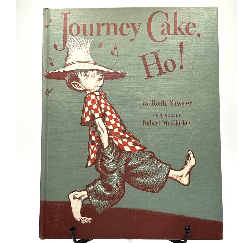 Vintage 1953 Journey Cake, Ho! by Ruth Sawyer, Weekly Reader, Hardcover